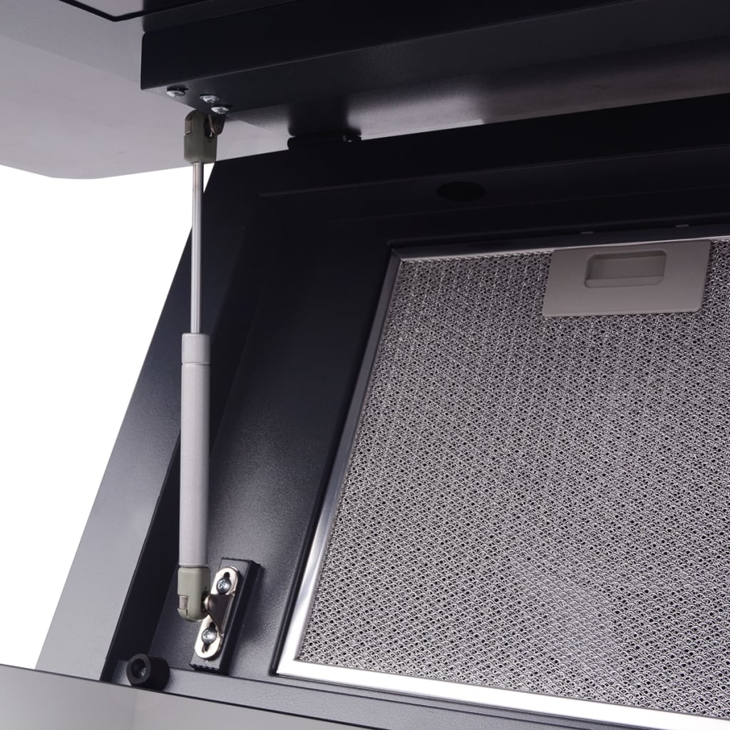 Afzuigkap Met Touch Scherm Zwart 900 Mm