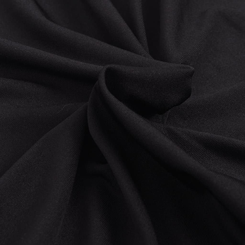 Bankhoes Stretch Polyester Jersey Zwart