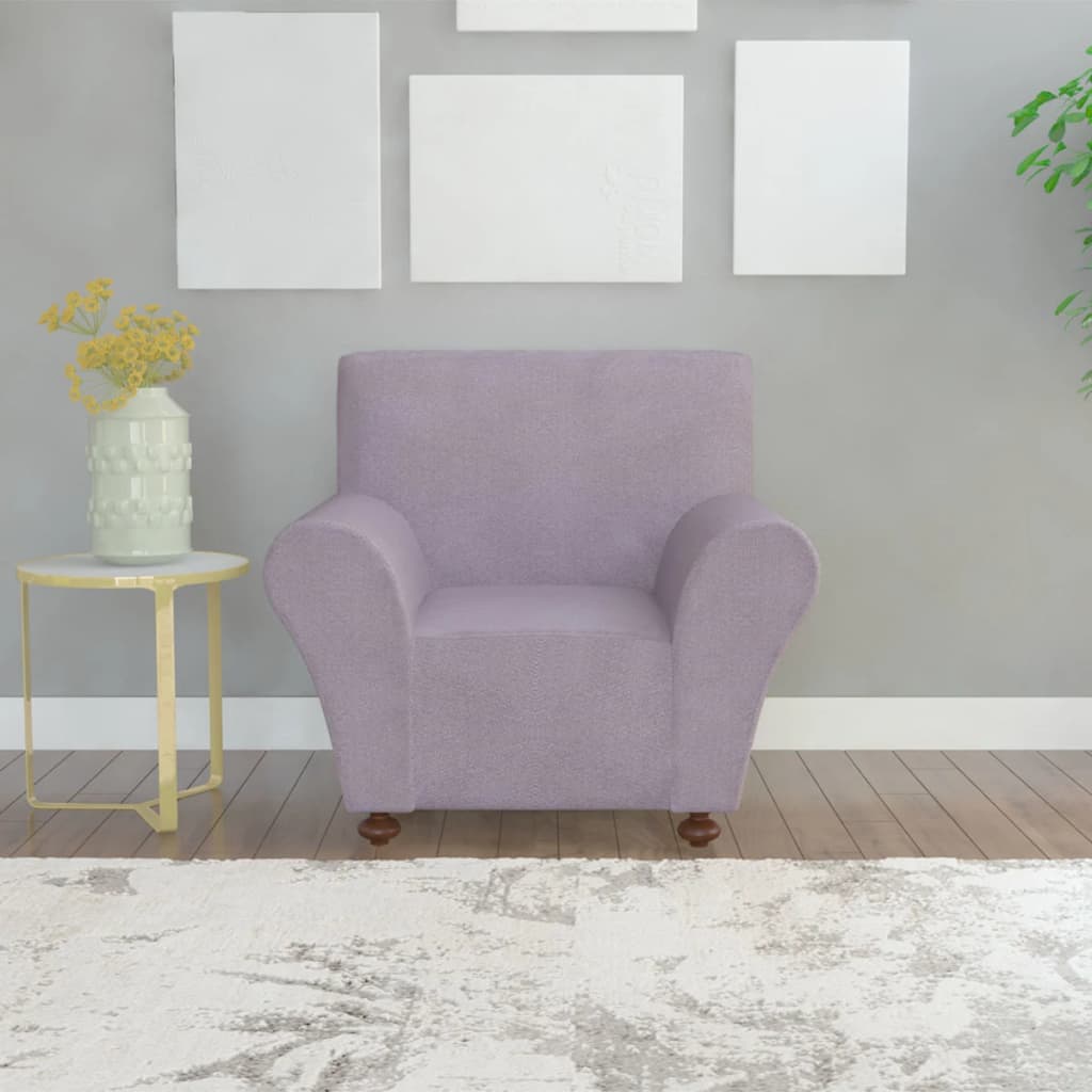131085 Stretch Couch Slipcover Grey Polyester Jersey
