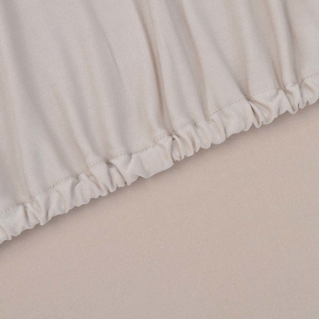 131089 Stretch Couch Slipcover Beige Polyester Jersey