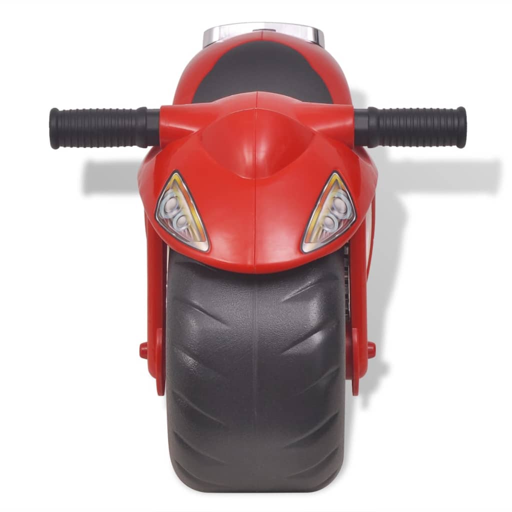 Loopmotor Kunststof Rood