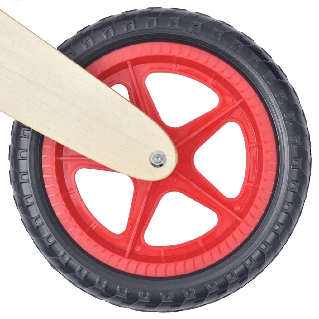 Loopfiets Hout Rood