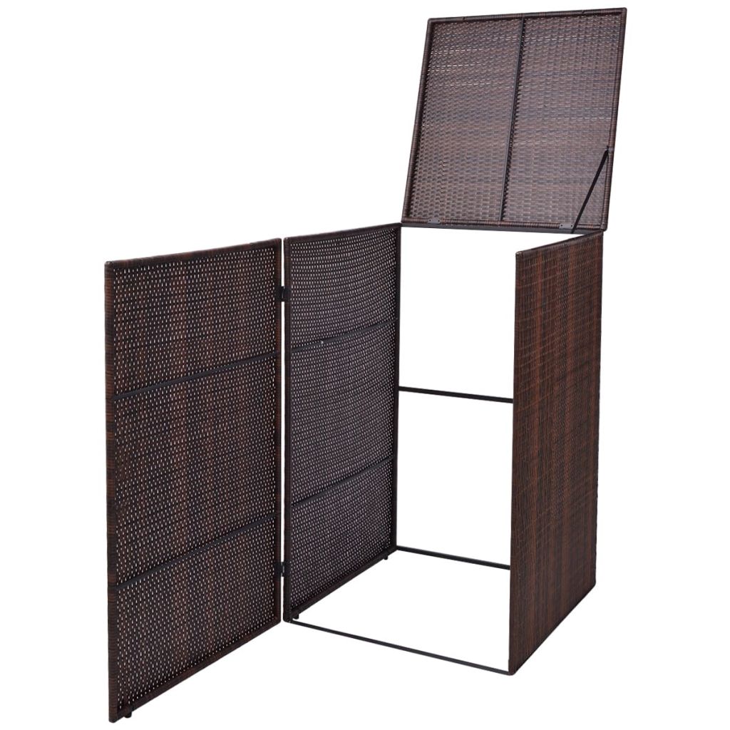 Containerberging Enkel 240 L Rattan Bruin
