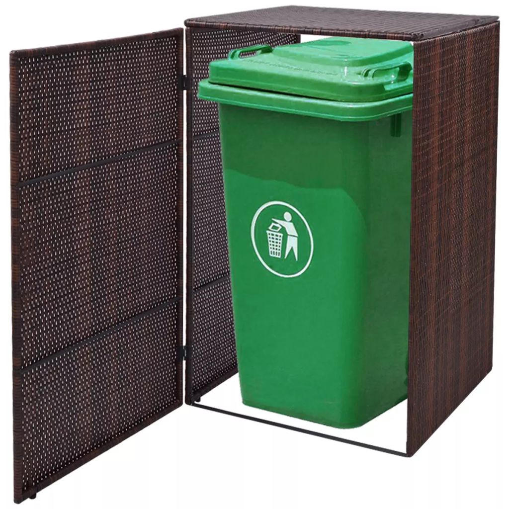 Containerberging Enkel 240 L Rattan Bruin