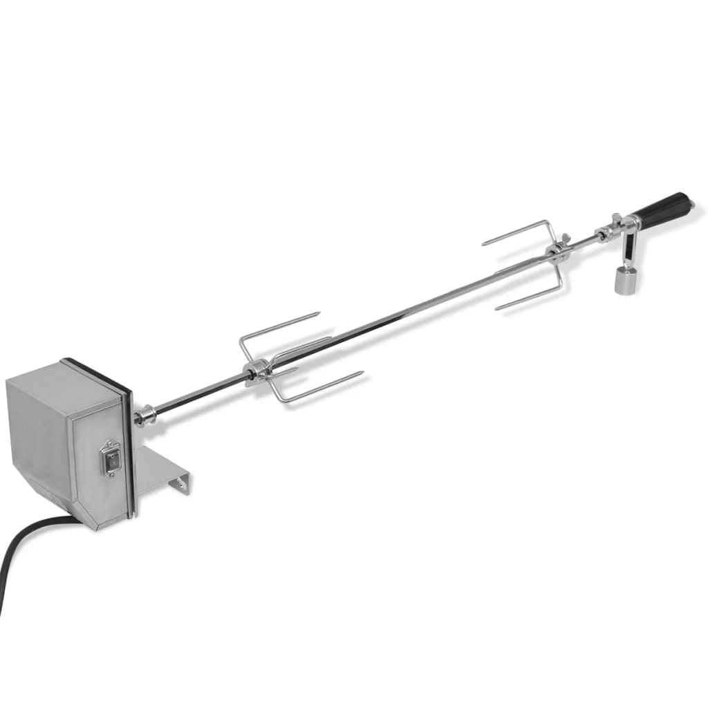 Bbq Draaispit Met Professionele Motor Staal 900 Mm