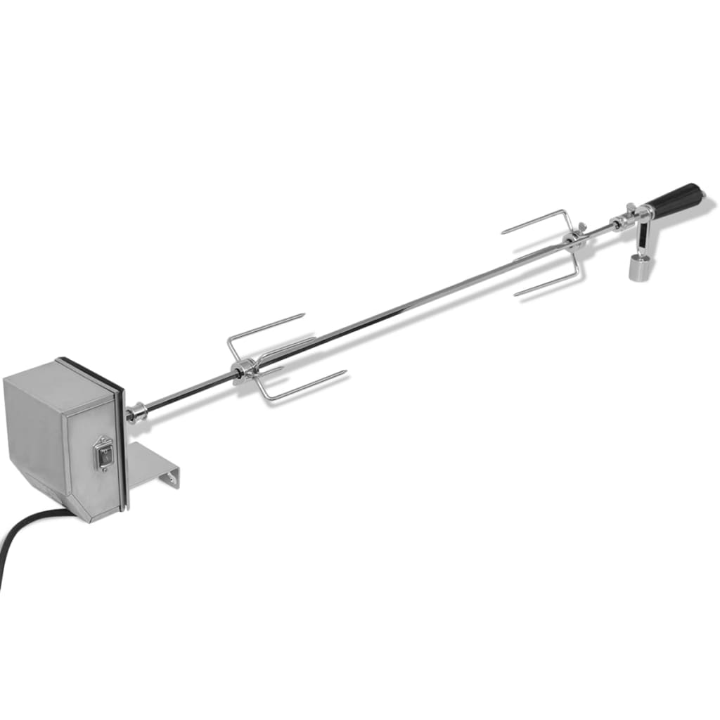 Bbq Draaispit Met Professionele Motor Staal 1200 Mm