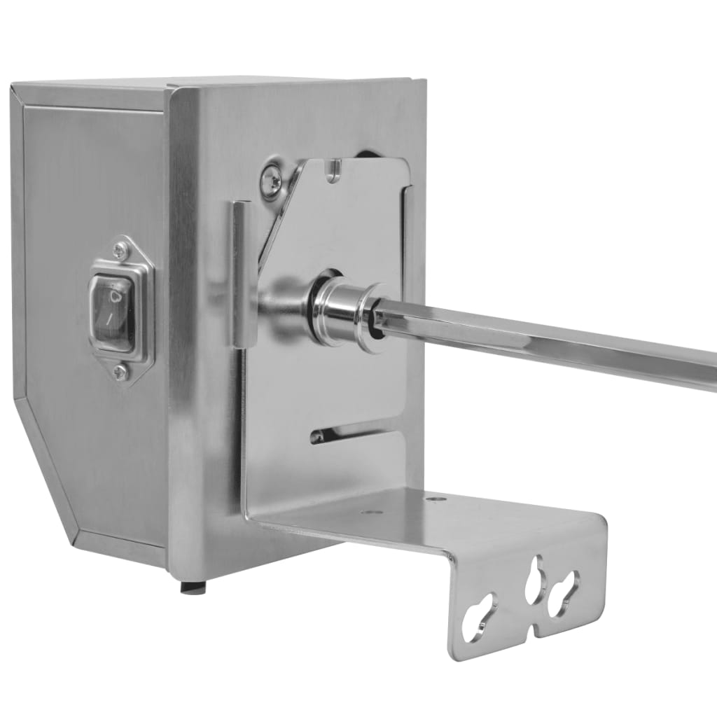 Bbq Draaispit Met Professionele Motor Staal 1200 Mm