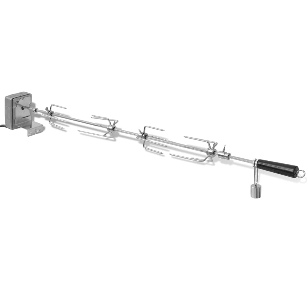 Bbq Draaispit Met Motor Staal 1000 Mm