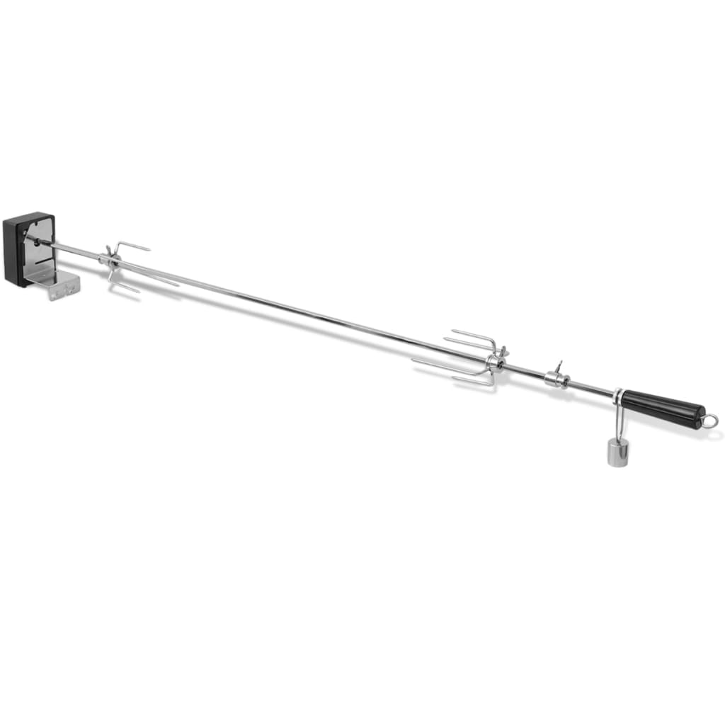 Bbq Draaispit Met Motor Staal 1200 Mm