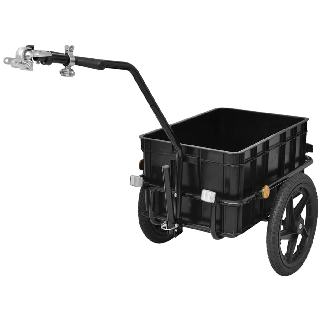 Fietskar/Trekwagen 70 L Zwart