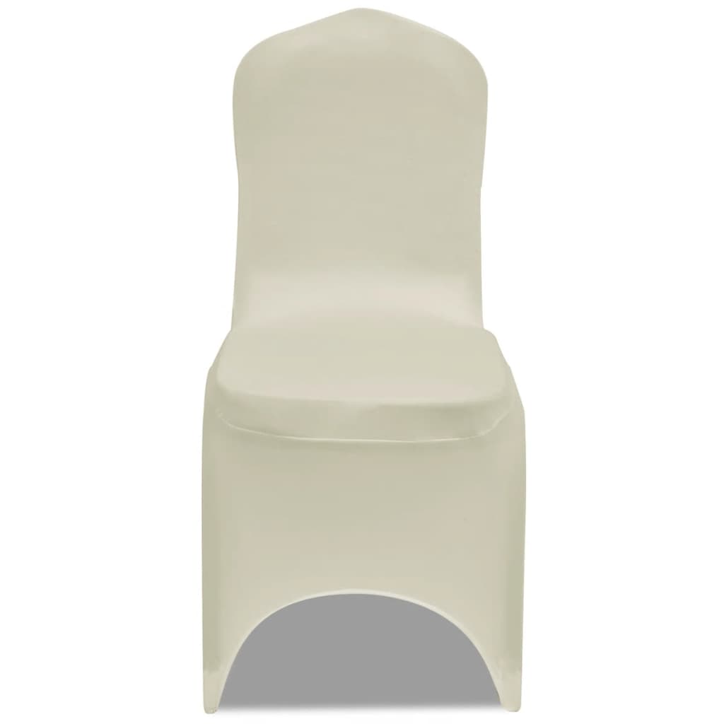 Stoelhoes Stretch 4 Stuks Crèmekleurig