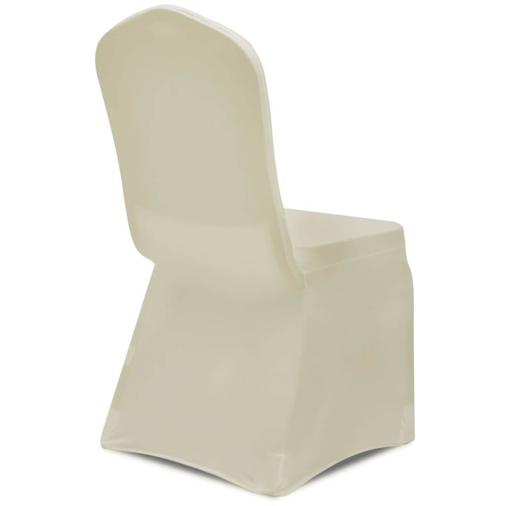 Stoelhoes Stretch 4 Stuks Crèmekleurig