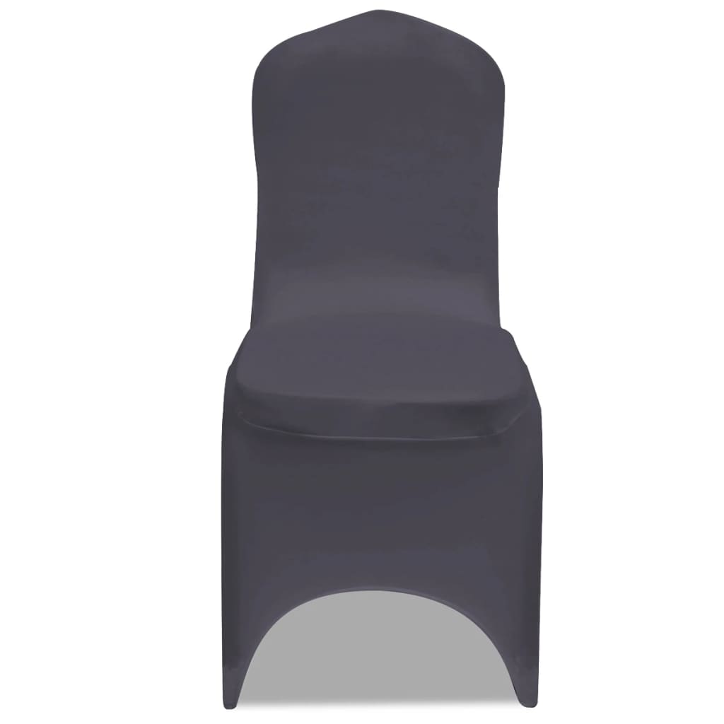 Stoelhoes Stretch Antraciet 6St