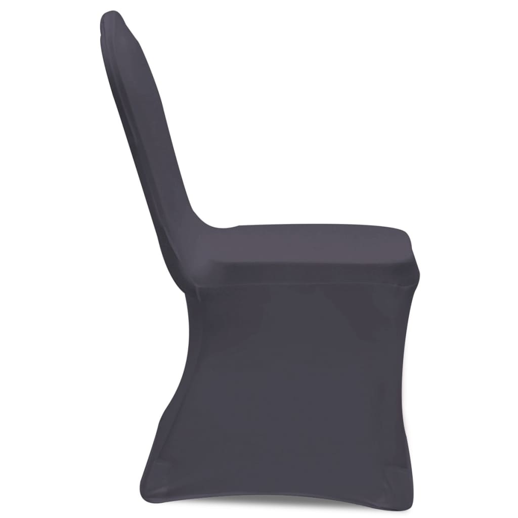 Stoelhoes Stretch Antraciet 6St