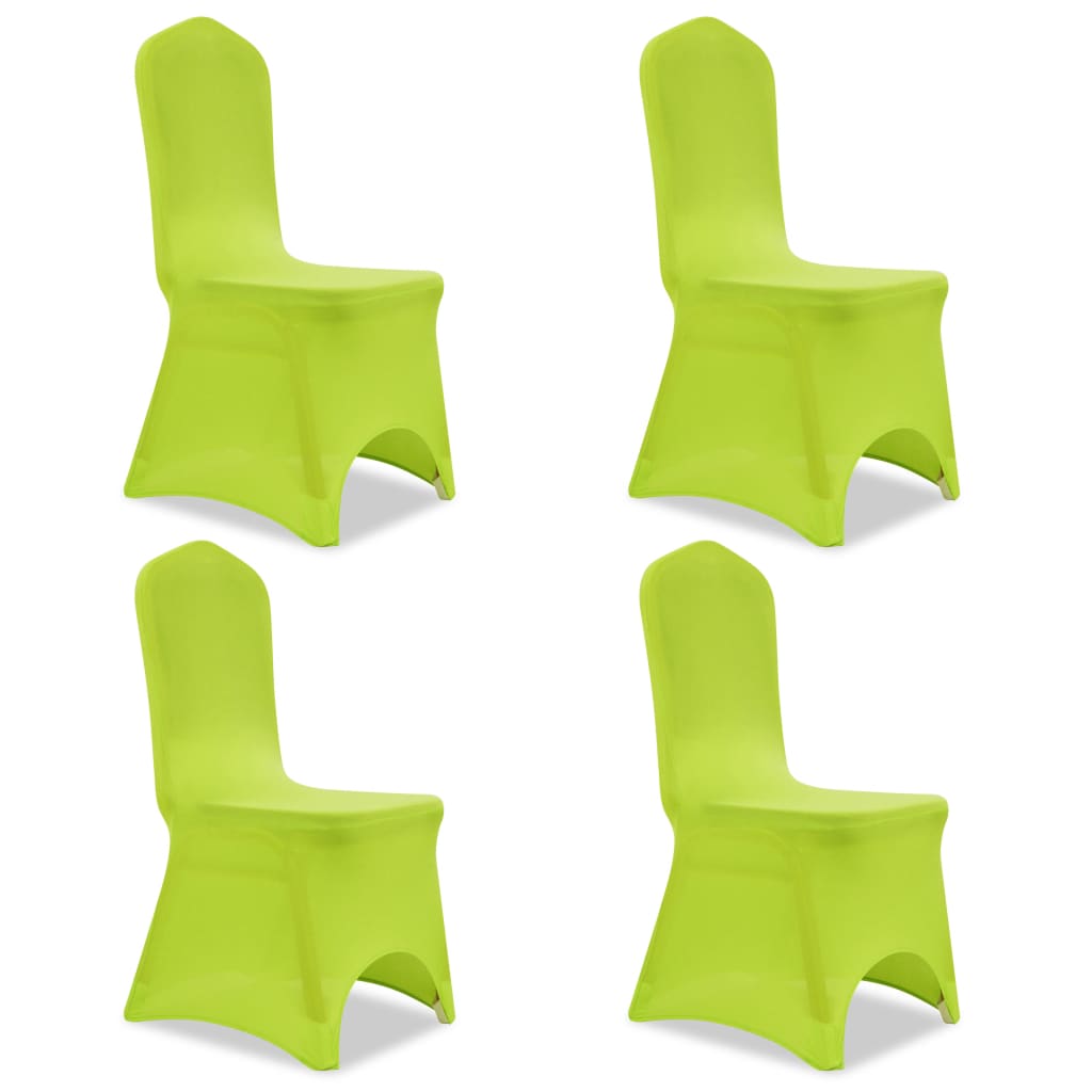 Stoelhoes Stretch 4 Stuks Groen