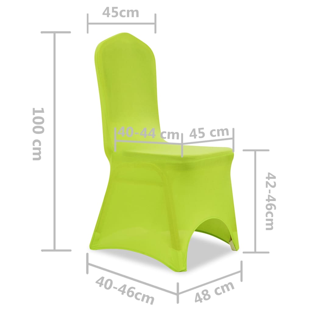 Stoelhoes Stretch 4 Stuks Groen
