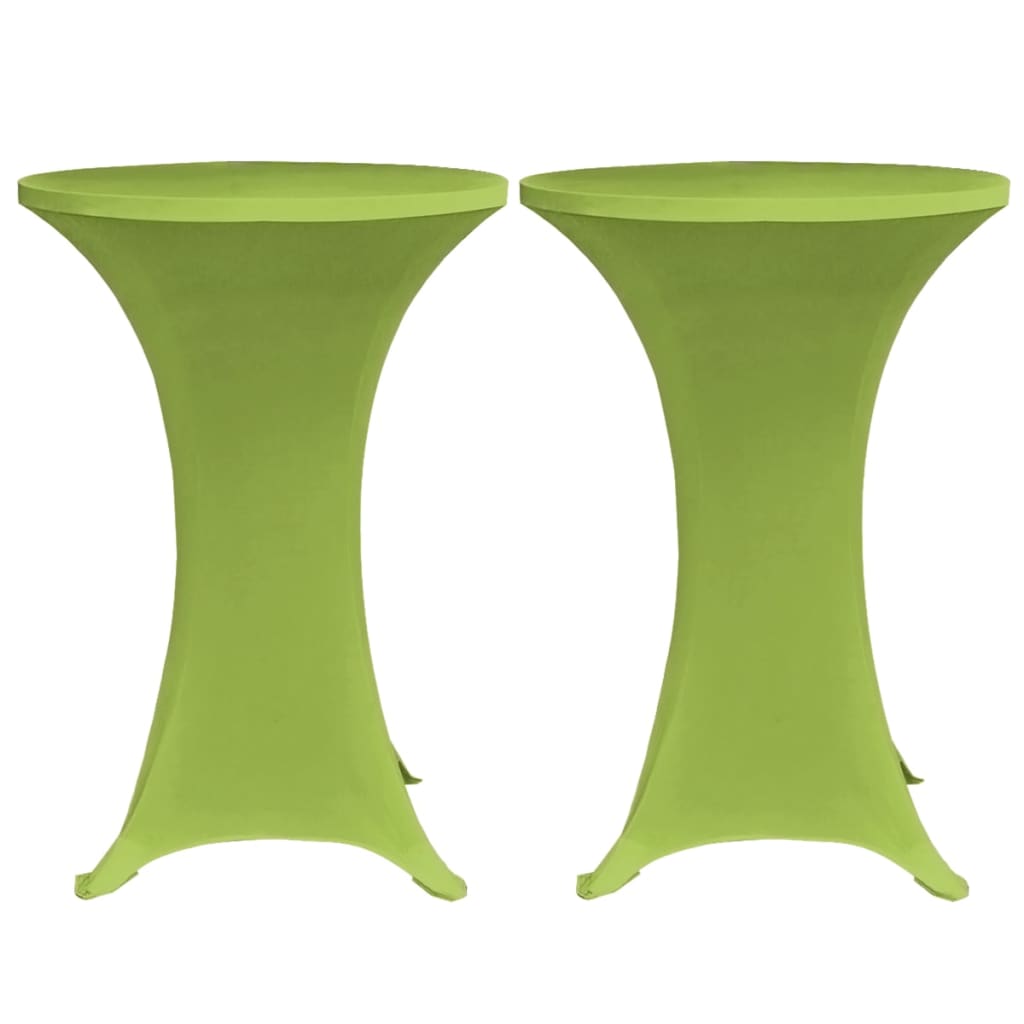 Tafelhoes Stretch 2 Stuks 60 Cm Groen