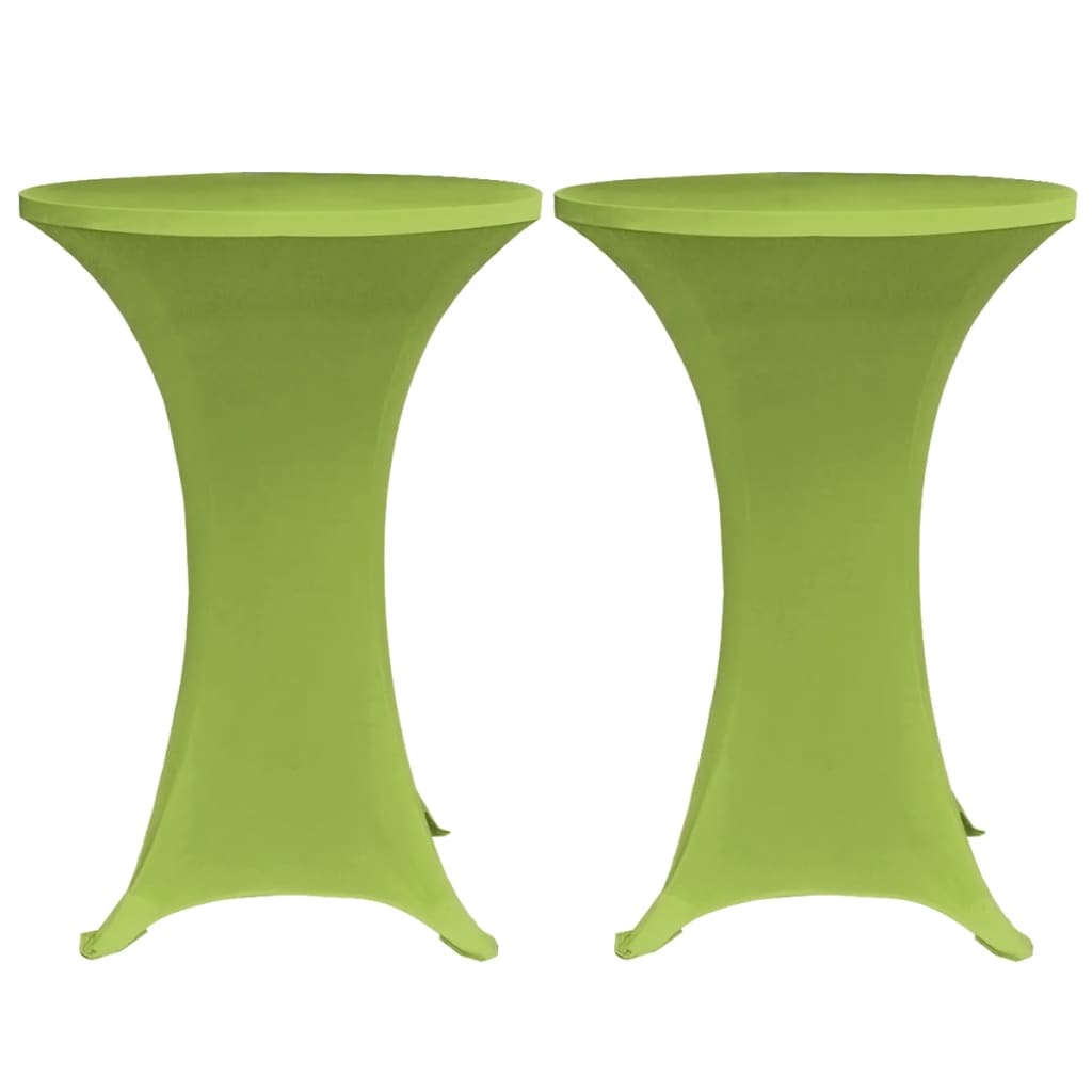 Tafelhoes Stretch 2 Stuks 70 Cm Groen