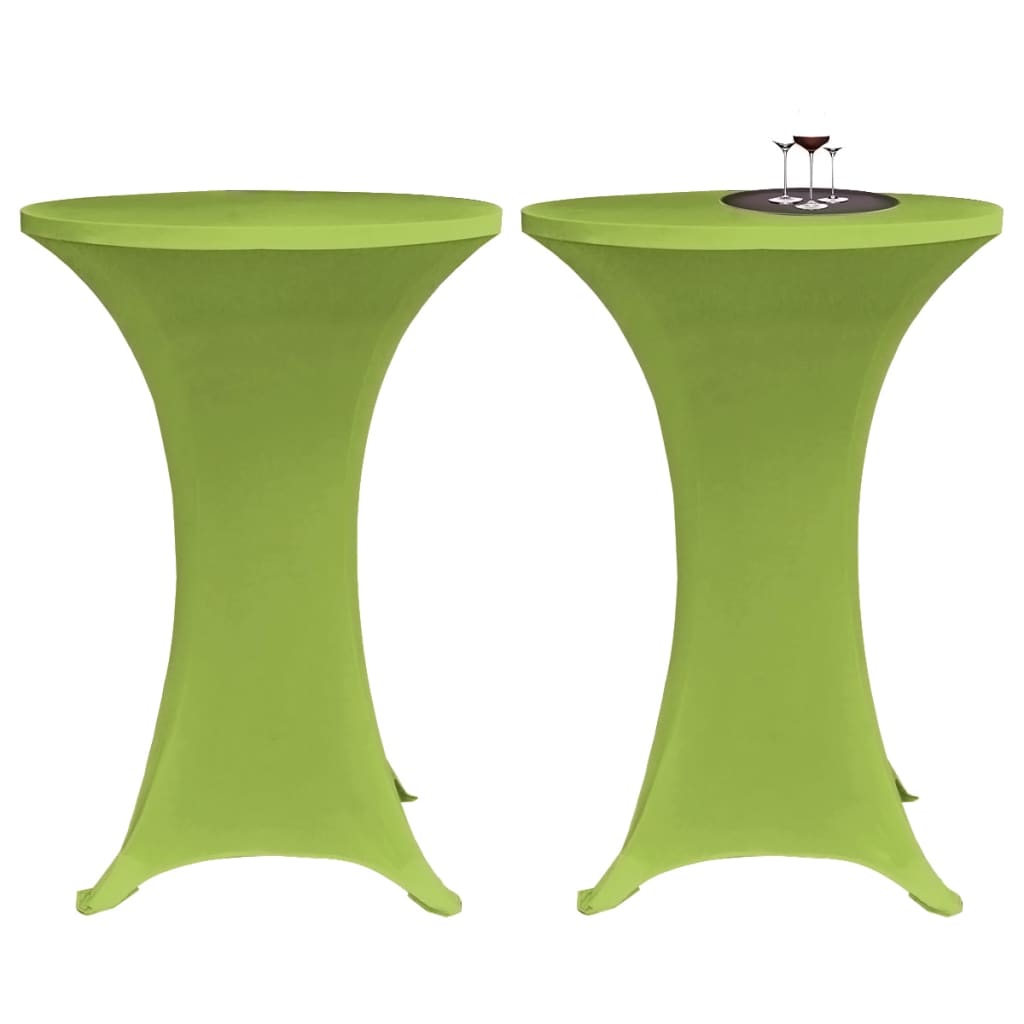 Tafelhoes Stretch 2 Stuks 70 Cm Groen