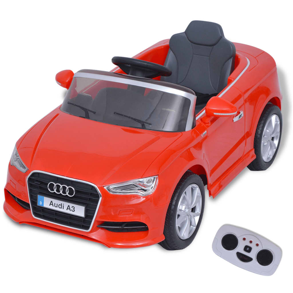 Elektrische Speelgoedauto Met Afstandsbediening Audi A3 Rood