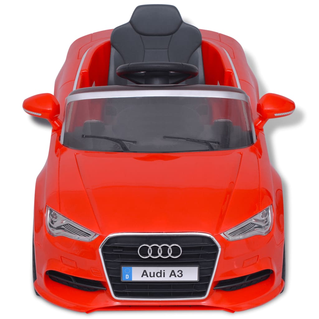 Elektrische Speelgoedauto Met Afstandsbediening Audi A3 Rood