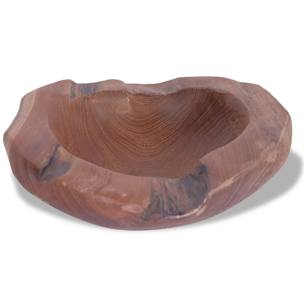 Schaal Massief Teakhout 30 Cm