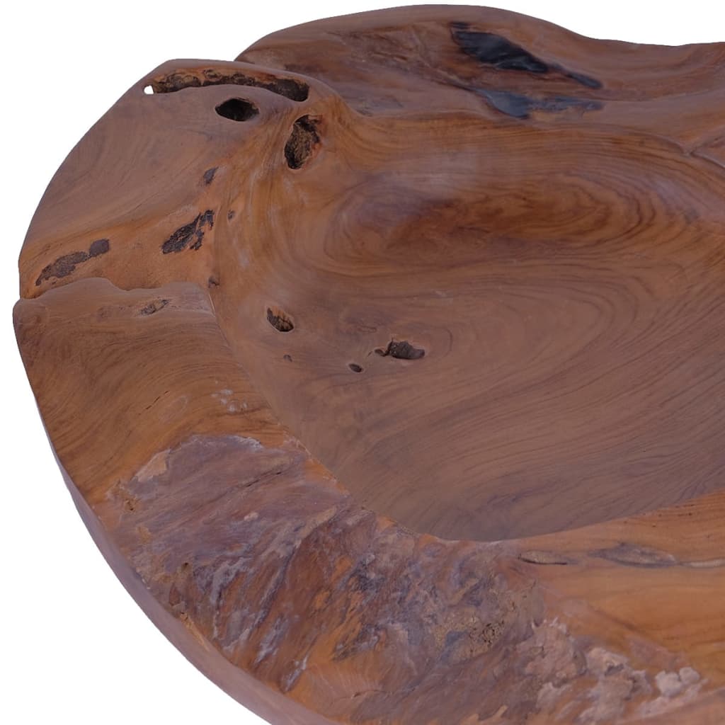 Schaal Massief Teakhout 30 Cm