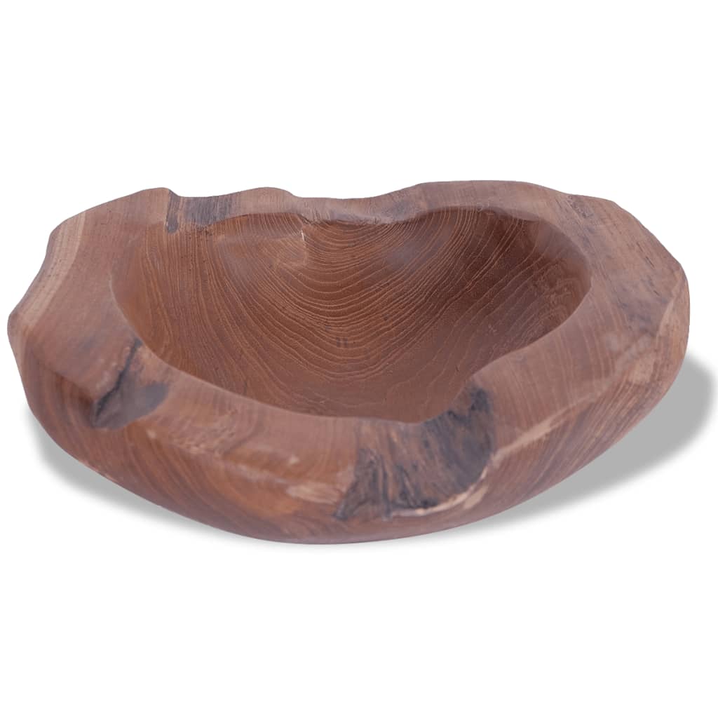 Schaal Massief Teakhout 50 Cm