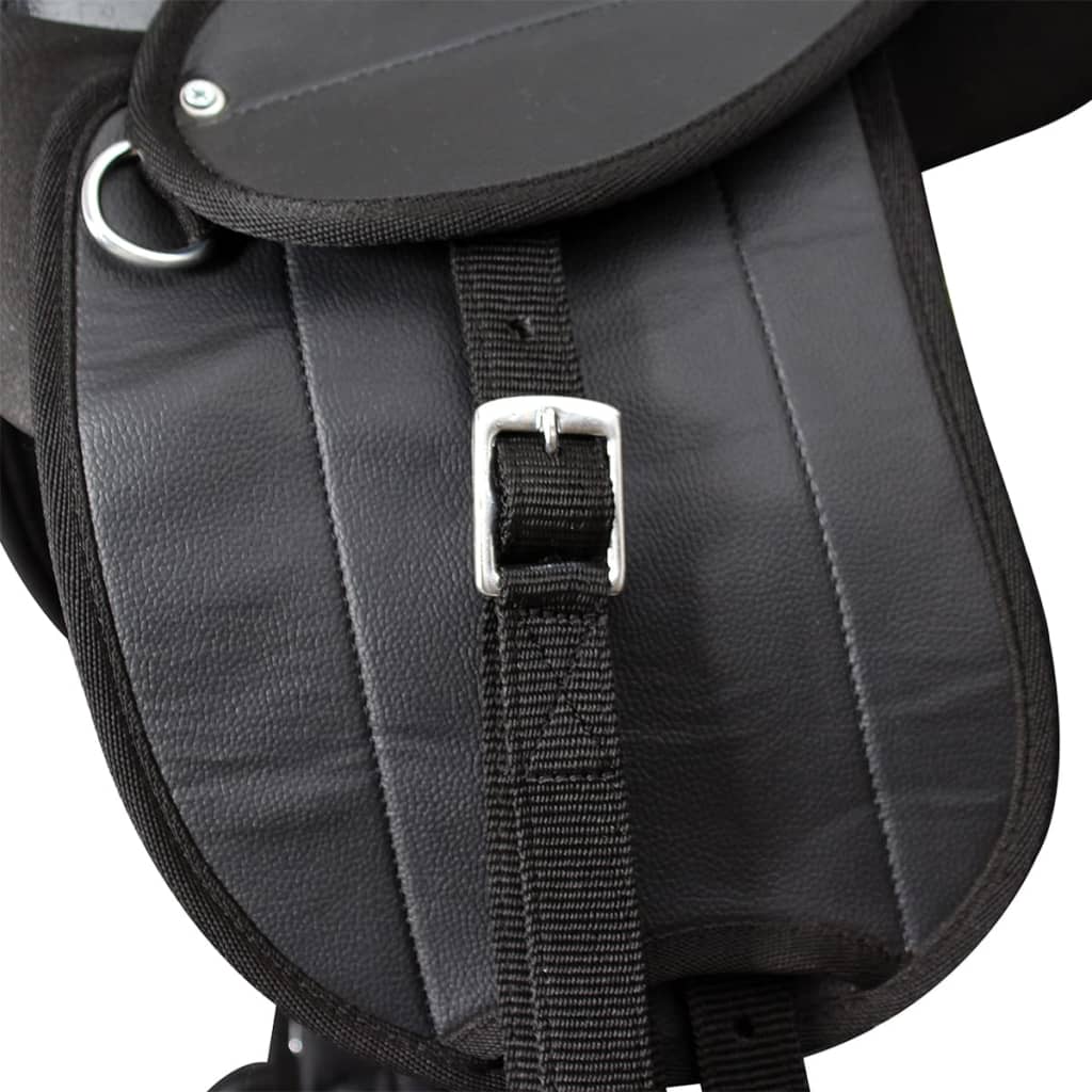 Ponyzadel Set 10" Zwart