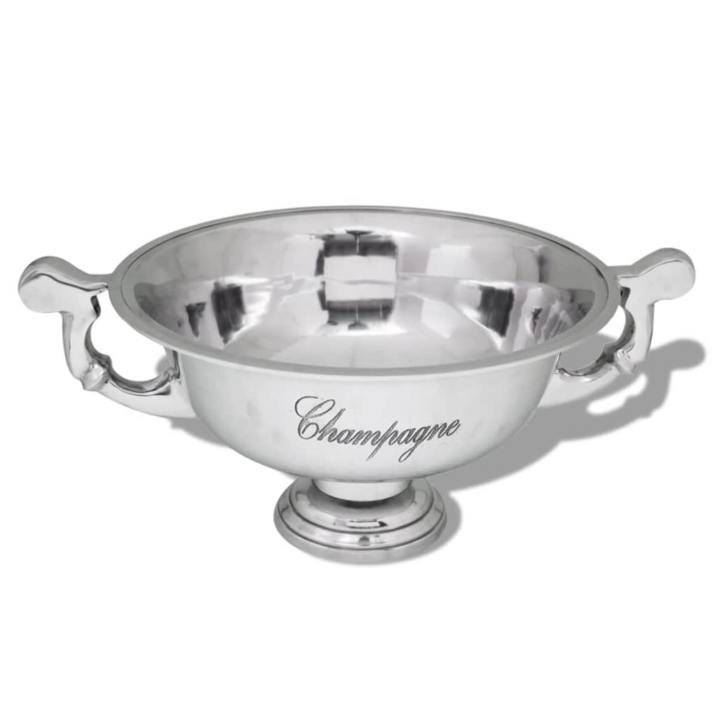 Prijzenbeker Champagnekoeler Aluminium Zilver