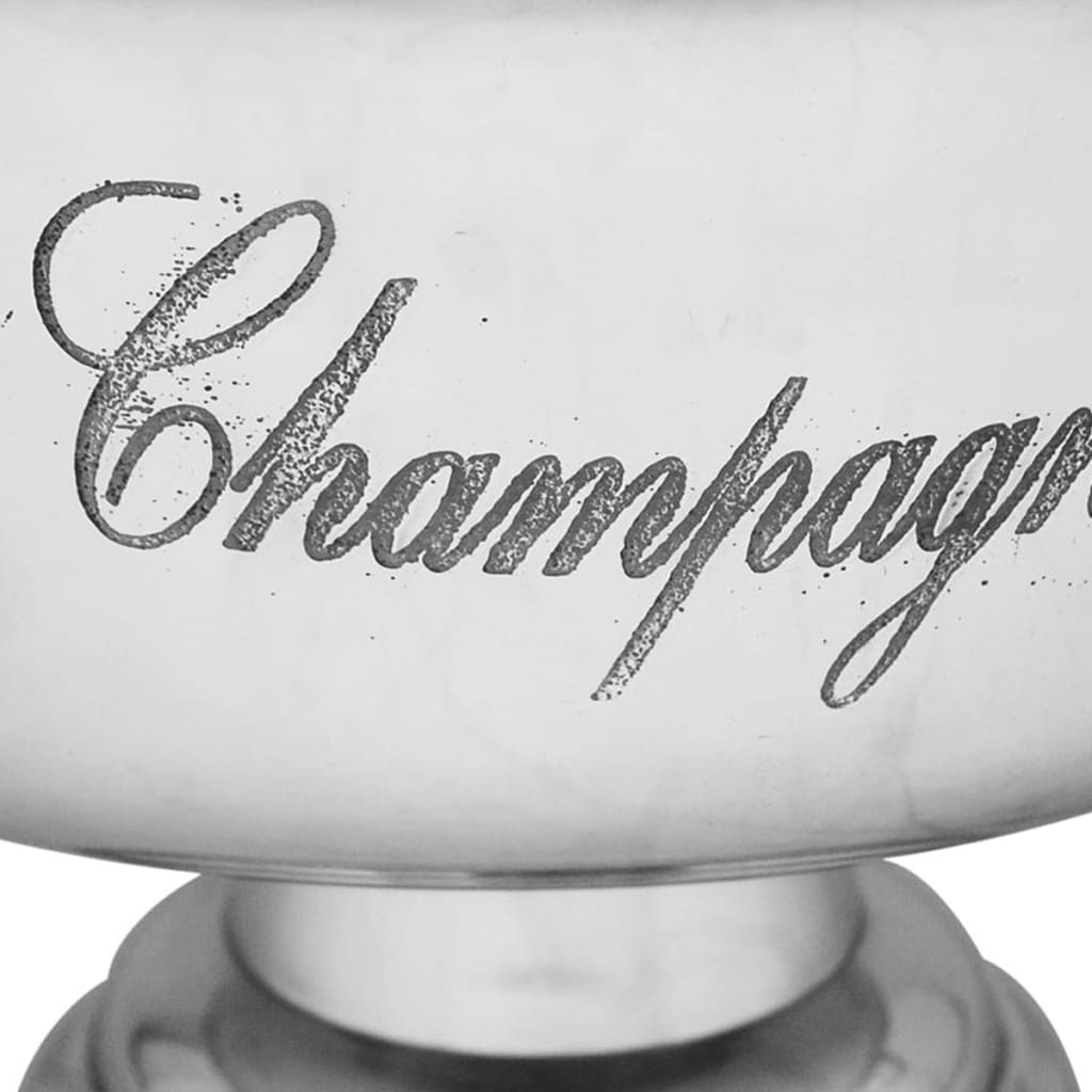 Prijzenbeker Champagnekoeler Aluminium Zilver