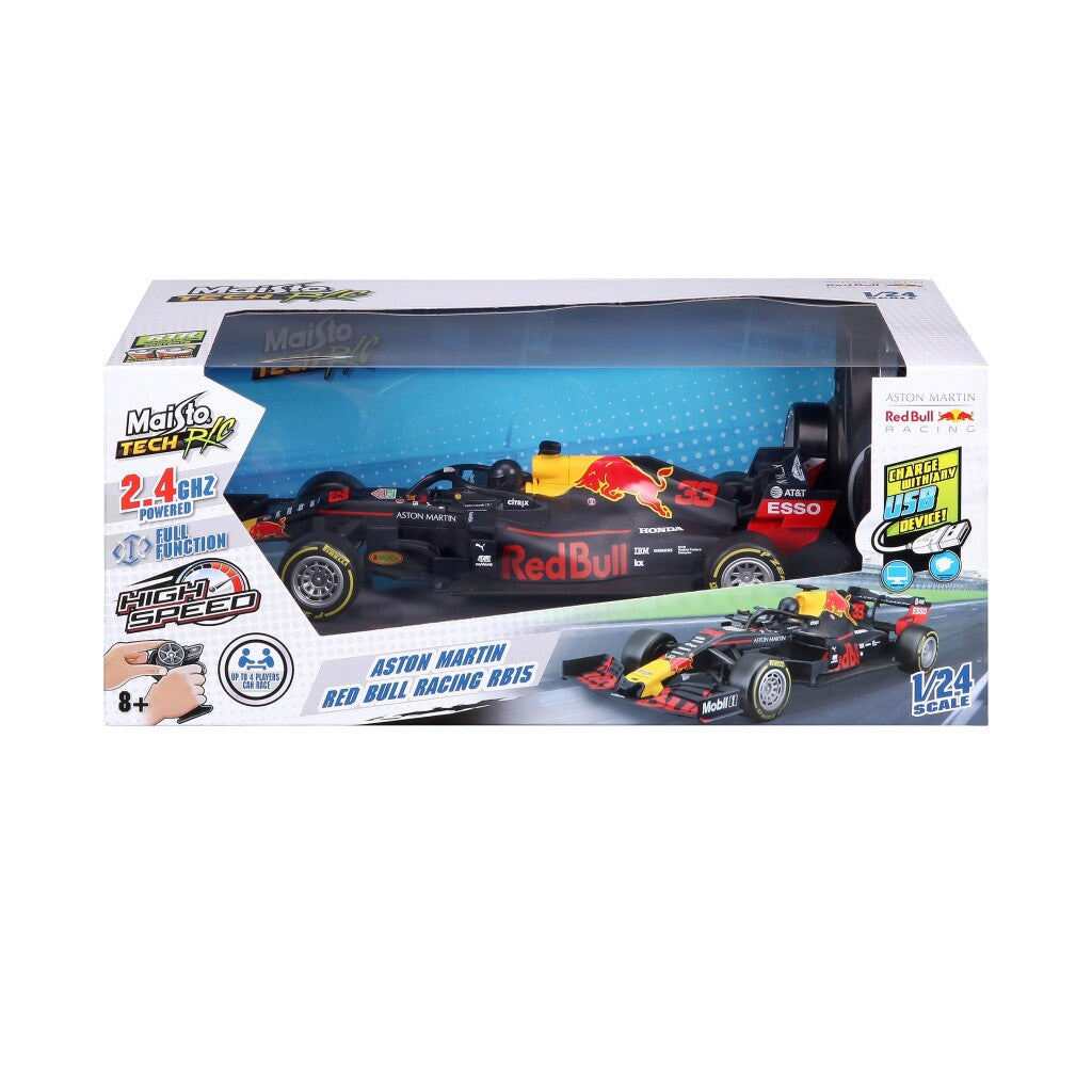 Maisto Tech Red Bull Max Verstappen Rc Auto 1:24 2.4 Ghz