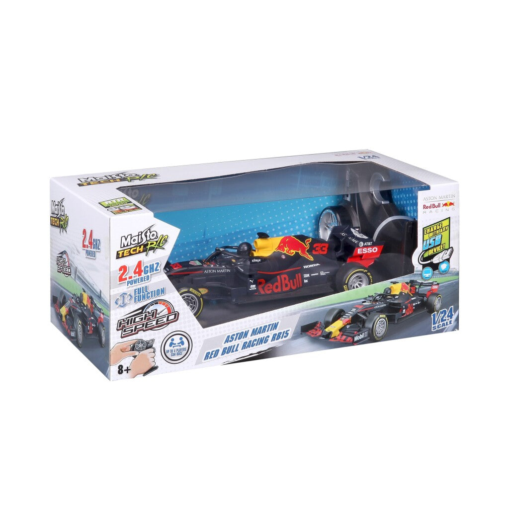 Maisto Tech Red Bull Max Verstappen Rc Auto 1:24 2.4 Ghz