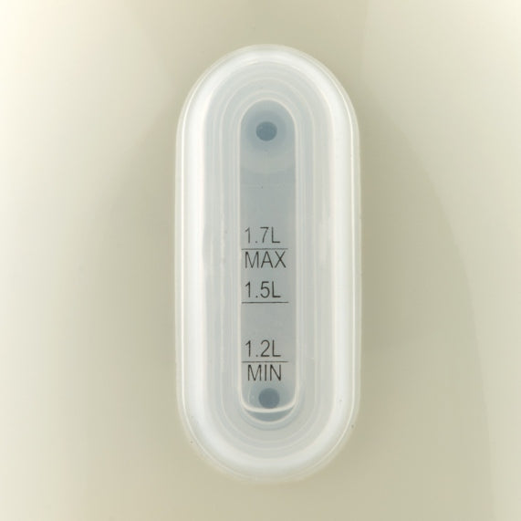 Bourgini Nostaligische Thermo Waterkoker 1,7L 2200W Creme
