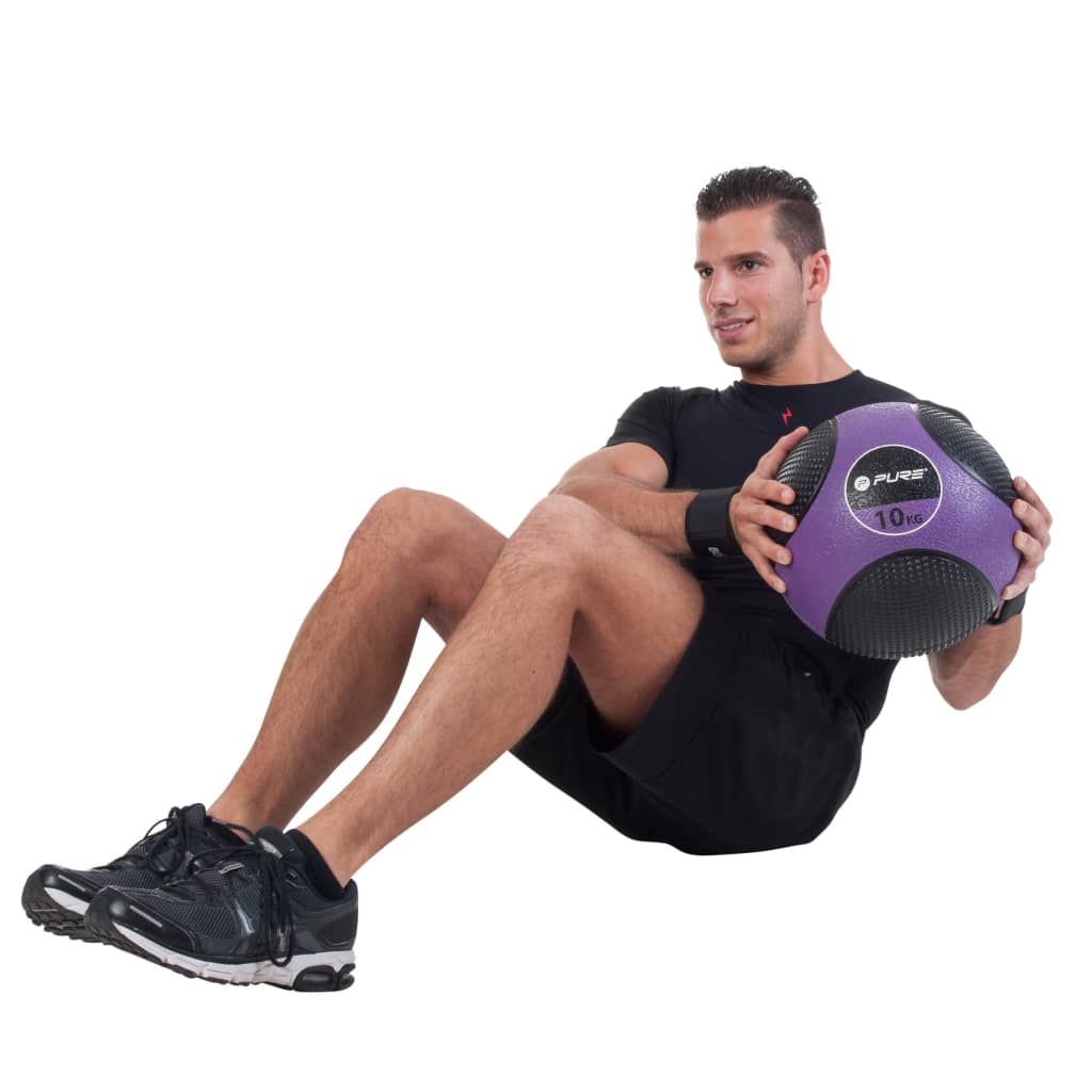 Pure2Improve Medicijnbal 10 Kg Paars