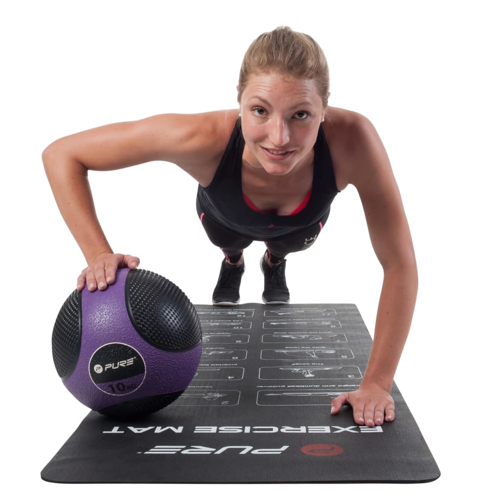Pure2Improve Medicijnbal 10 Kg Paars