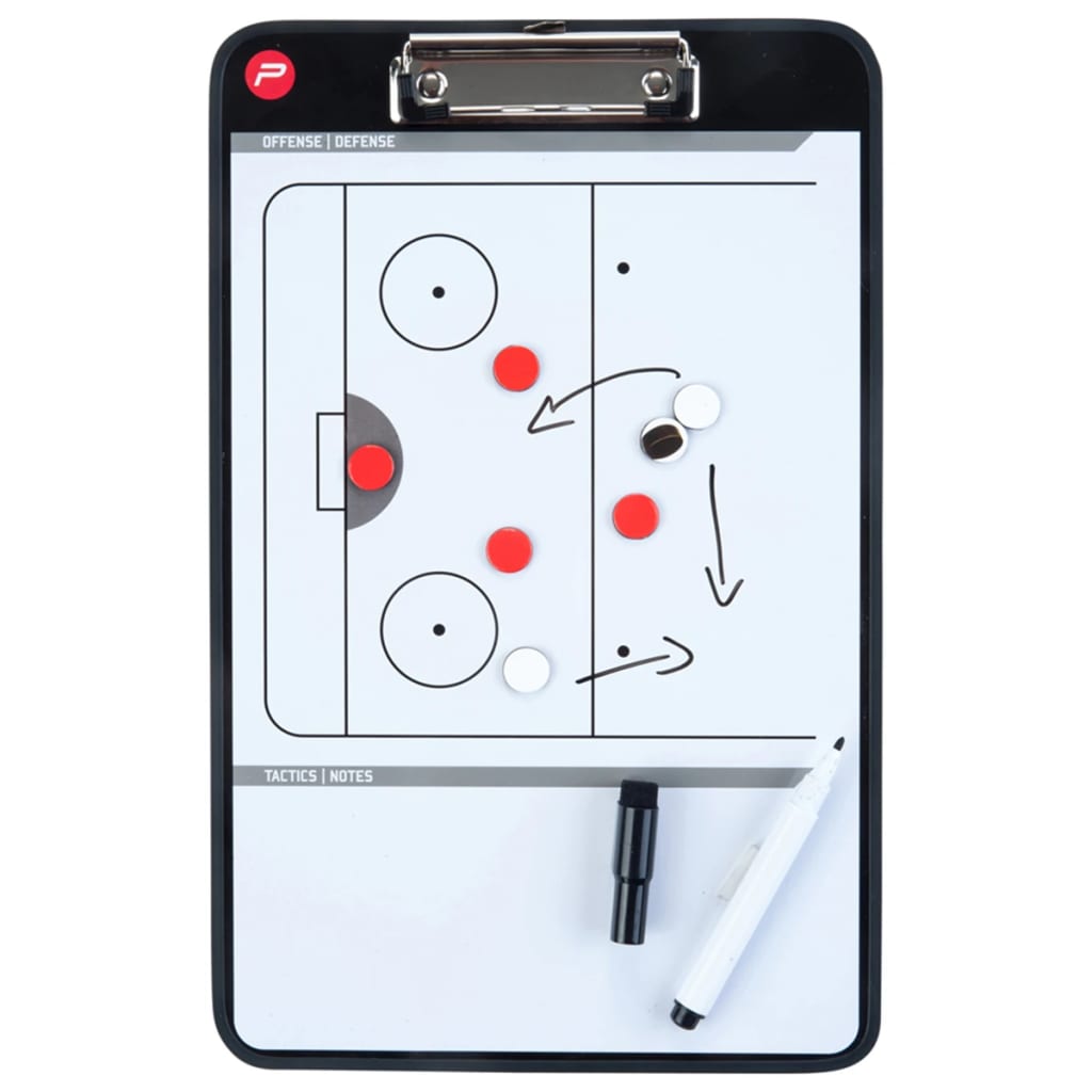 Pure2Improve Coach-Bord Dubbelzijdig Ijshockey 35X22 Cm P2I100640