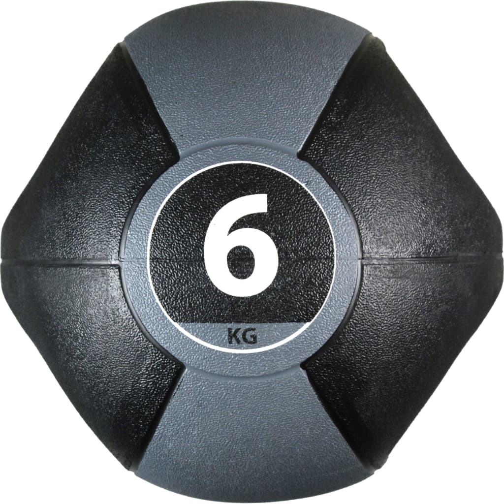 Pure2Improve Medicijnbal Met Handvatten 6 Kg Grijs