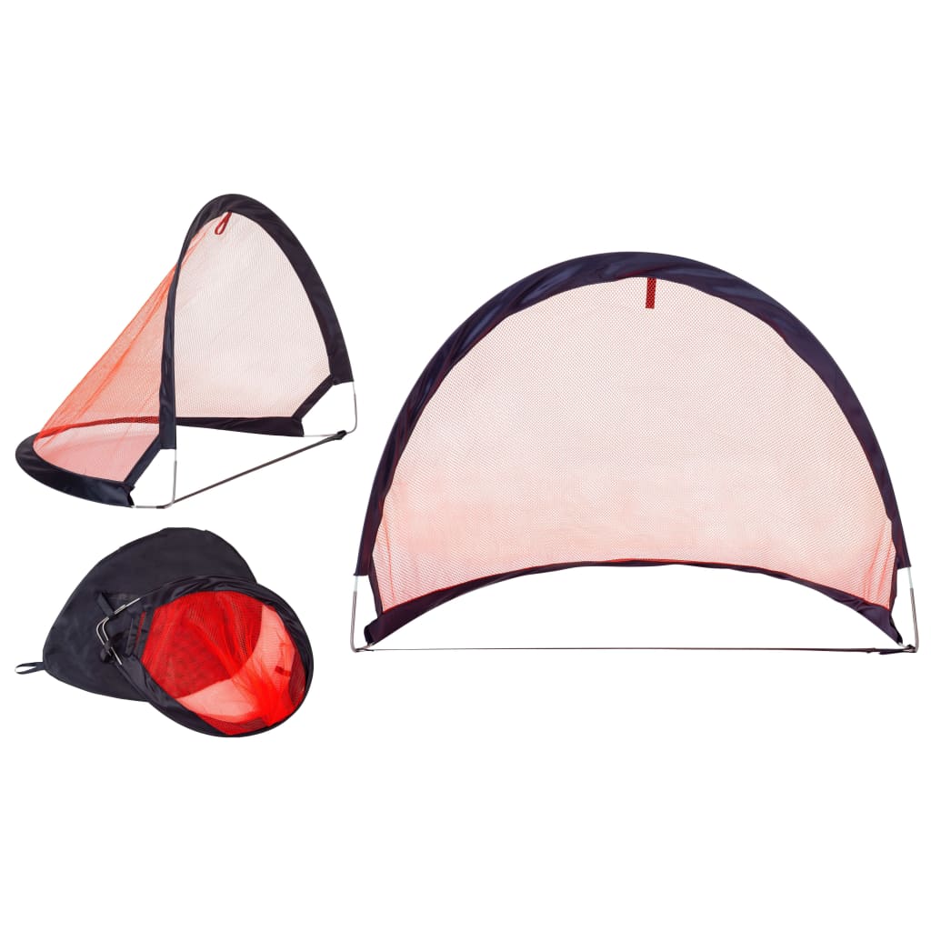 Pure2Improve Voetbaldoelenset Pop-Up 80X60X60 Cm