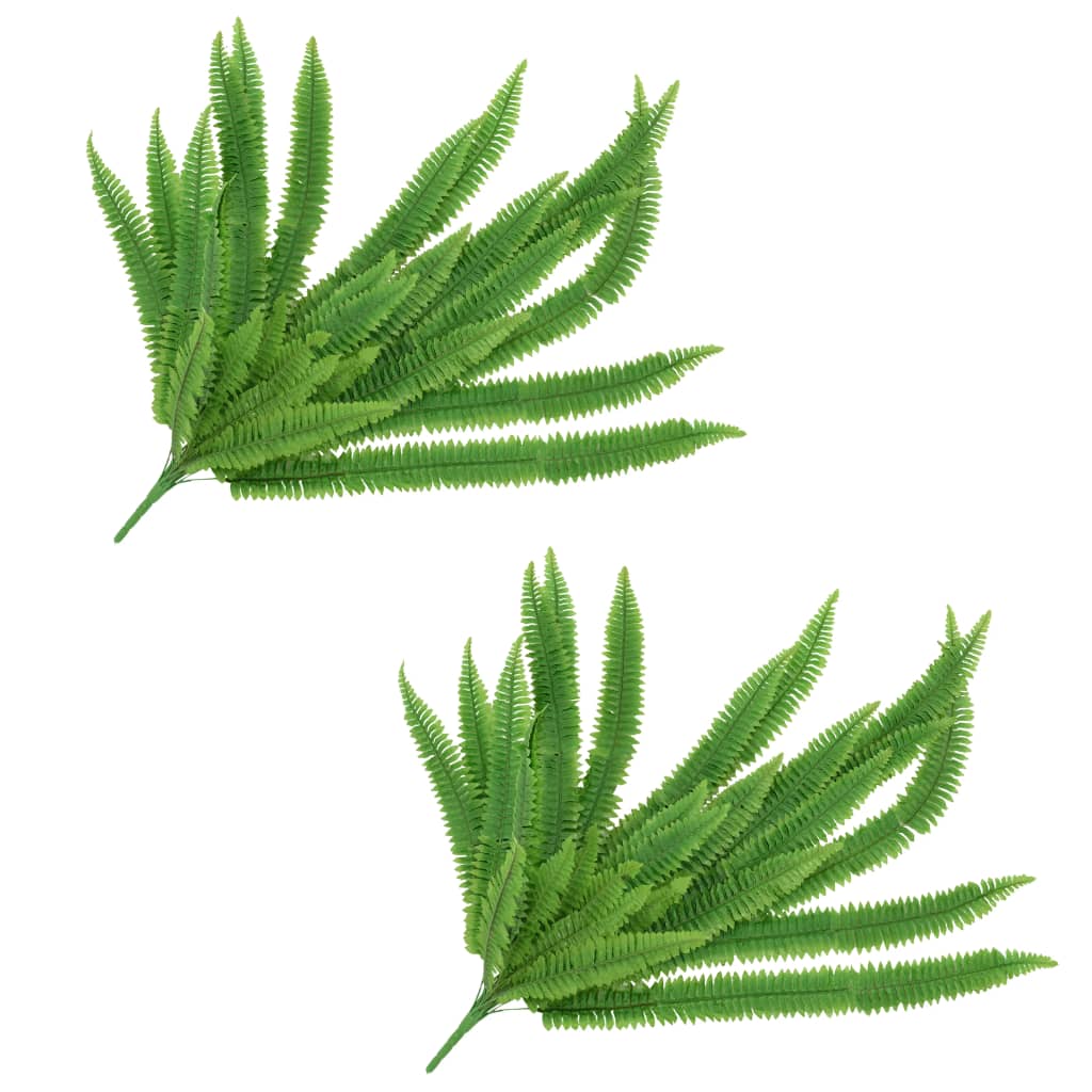 Kunstbladeren Varen 2 St 120 Cm Groen