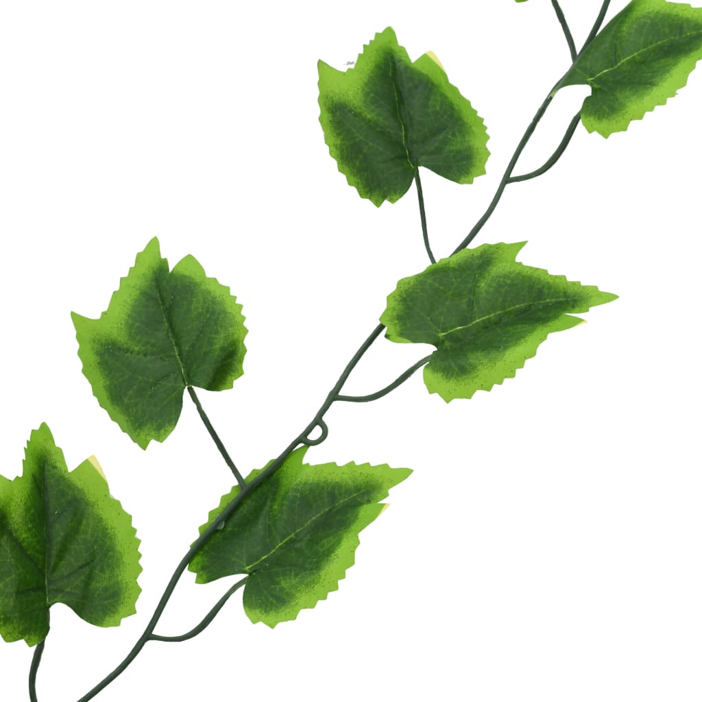 Kunstbladeren Druif 5 St 300 Cm Groen