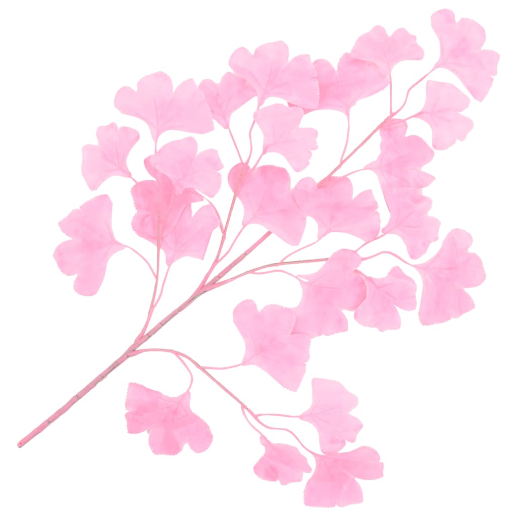 Kunstbladeren Japanse Notenboom 10 St 65 Cm Roze