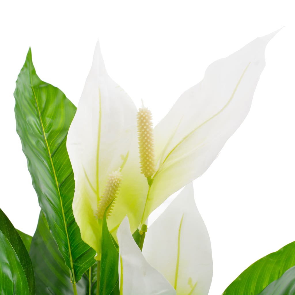 Kunstplant Met Pot Anthurium 90 Cm Wit