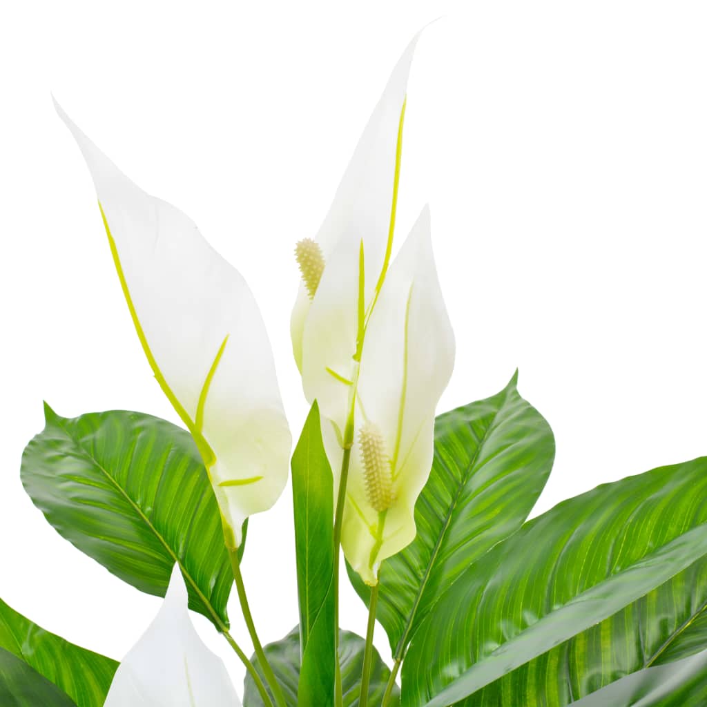 Kunstplant Met Pot Anthurium 115 Cm Wit