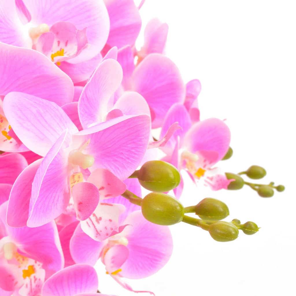 Kunstplant Met Pot Orchidee 60 Cm Roze