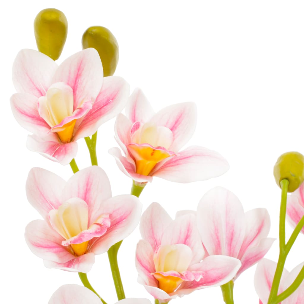 Kunstplant Met Pot Orchidee 90 Cm Roze