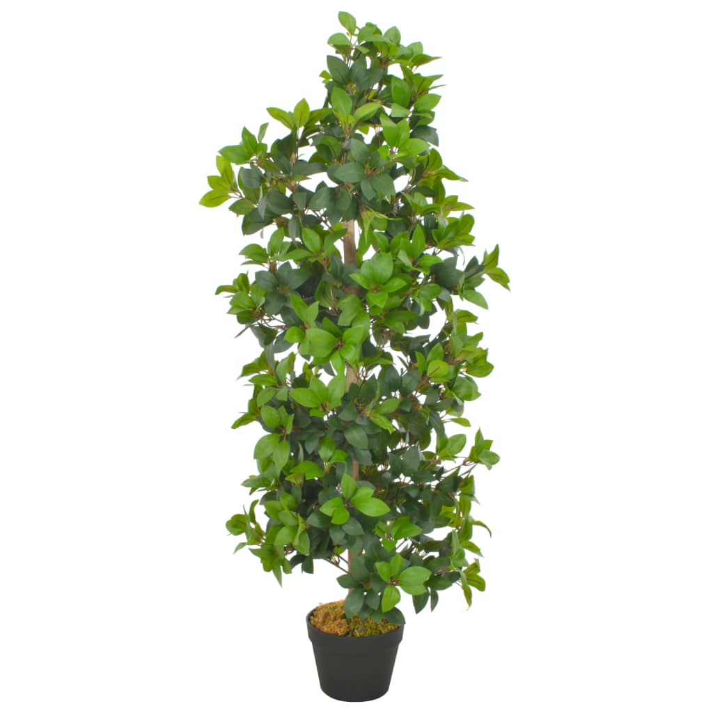 Kunstplant Met Pot Laurierboom 120 Cm Groen