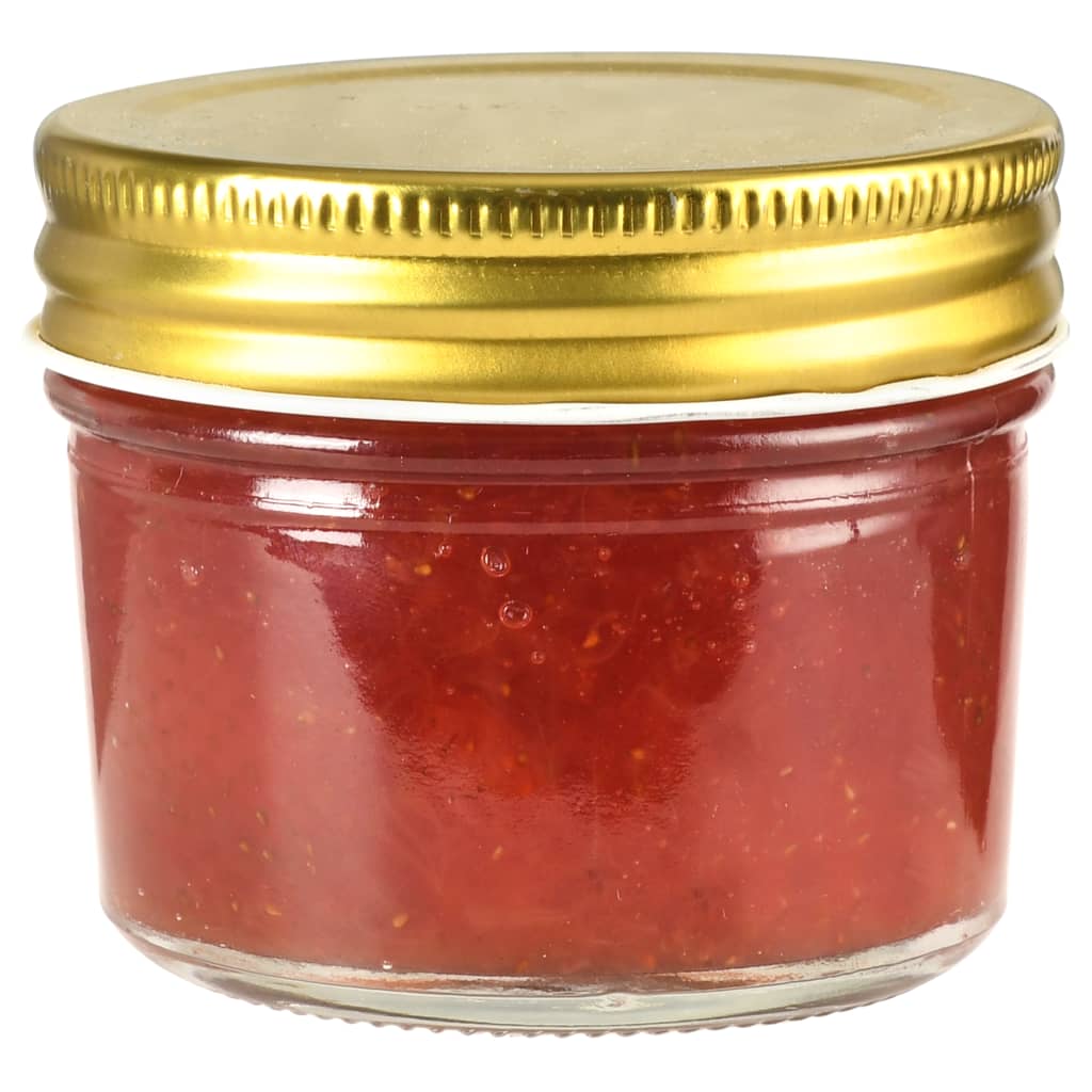 Jampotten Met Goudkleurige Deksels 24 St 110 Ml Glas