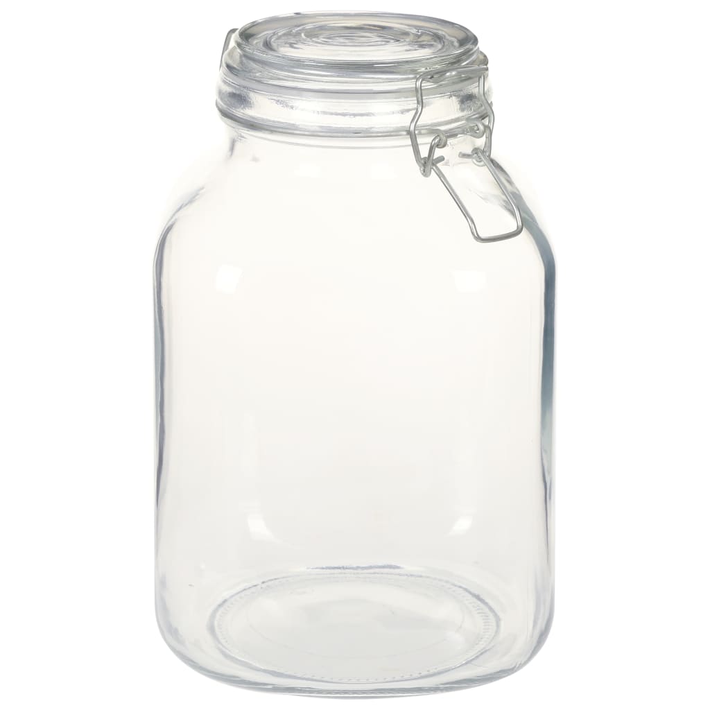 Potten Met Sluiting 12 St 3 L Glas