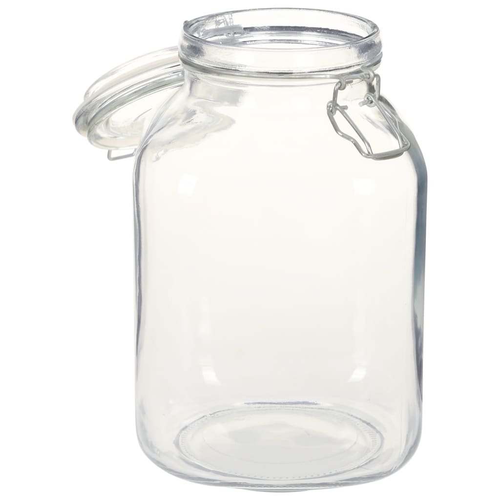 Potten Met Sluiting 12 St 3 L Glas